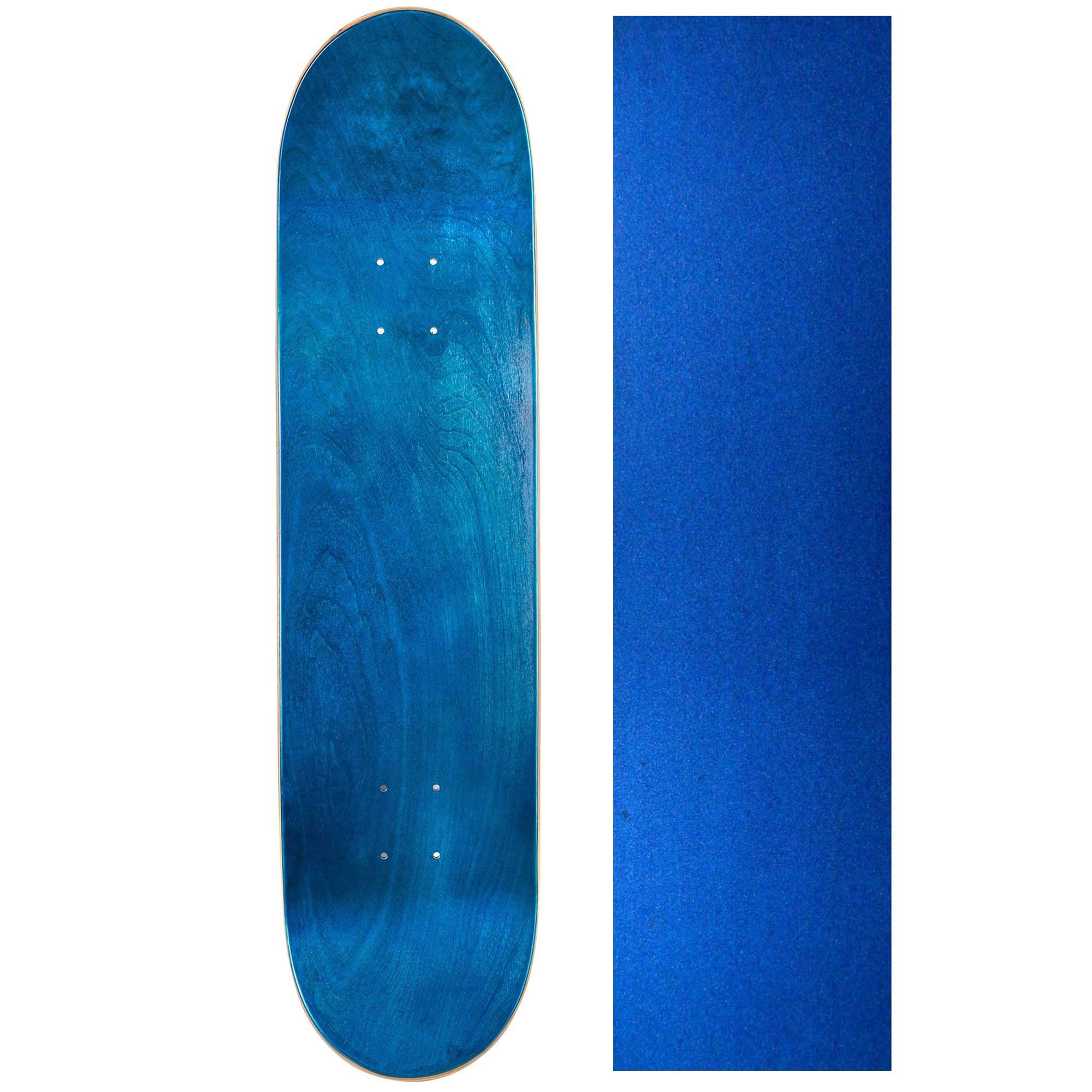 Cal 7 Blank Skateboard Deck with Color Grip Tape - Professional 8.0