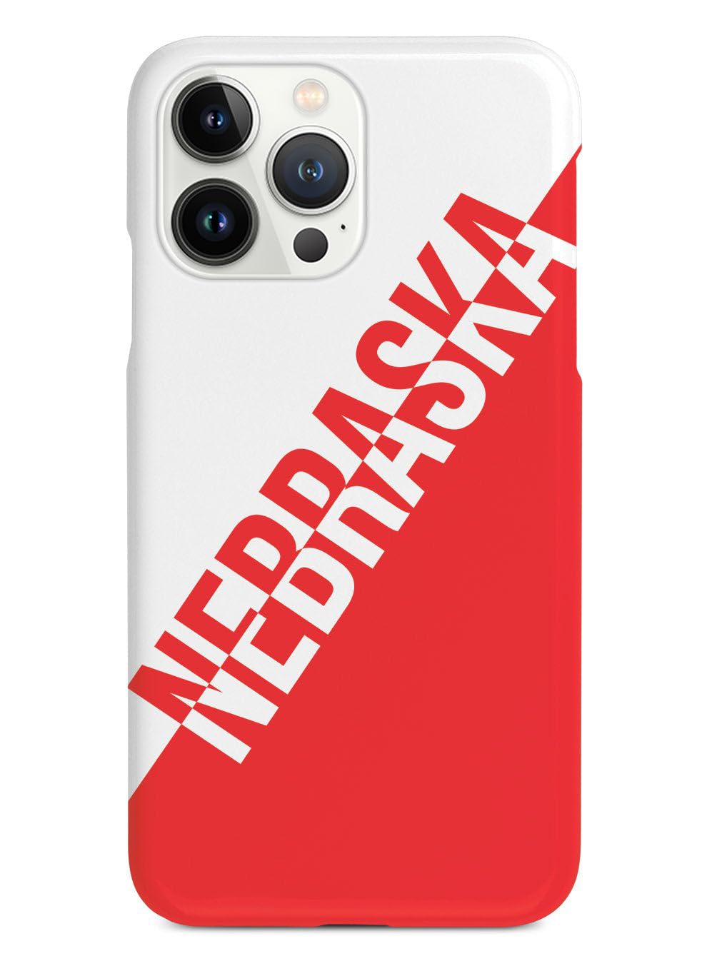 3D Textured iPhone 15 Pro Max Case with Rubber Bumper - Protective Cover for Apple iPhone 15 Pro Max - Nebraska State Pride Design - Perfect for Everyday Use, Travel, and Showcasing State Pride