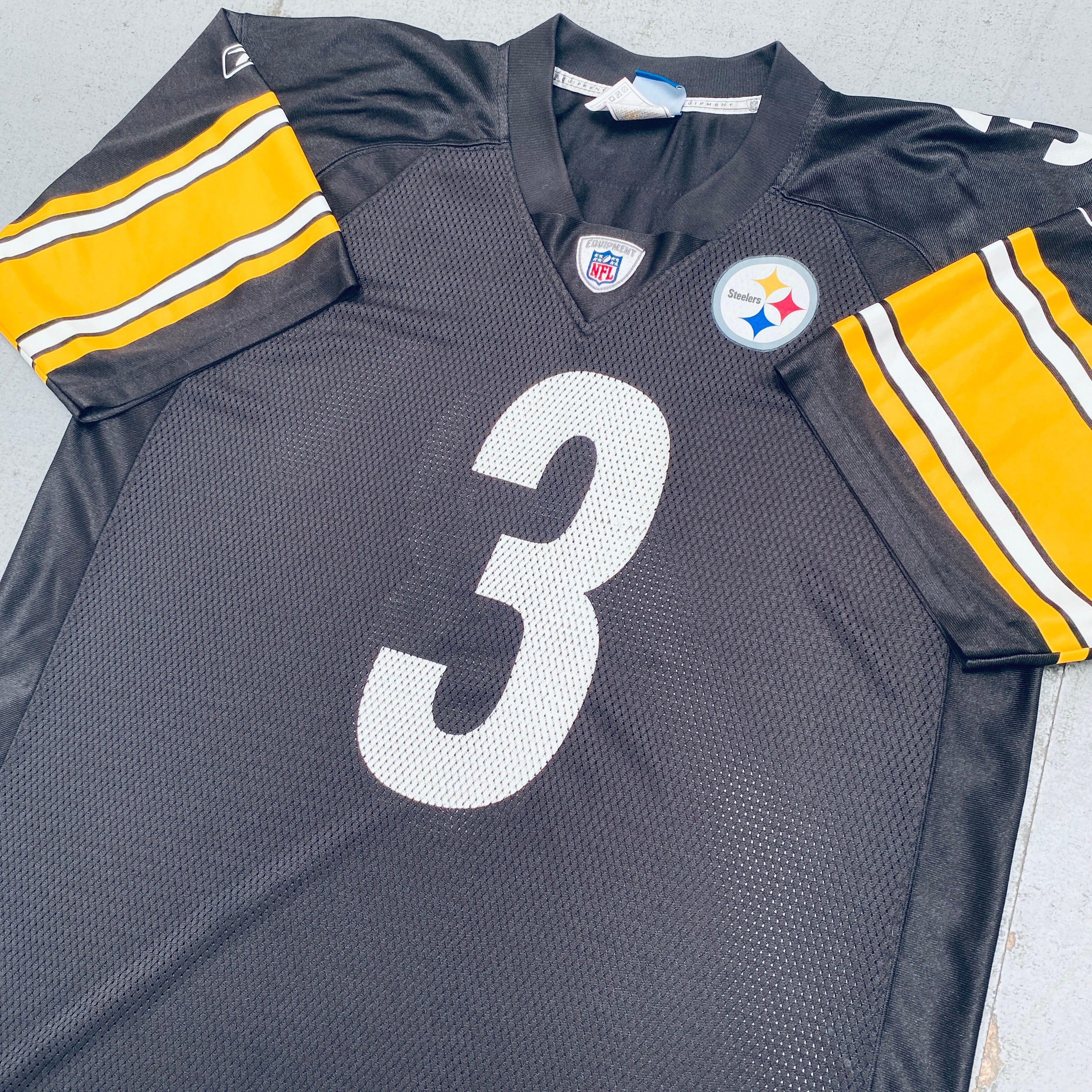 Jeff Reed Pittsburgh Steelers 2008-09 Authentic NFL Jersey (Large) - Perfect for Game Day, Tailgating & Steelers Fan Collections