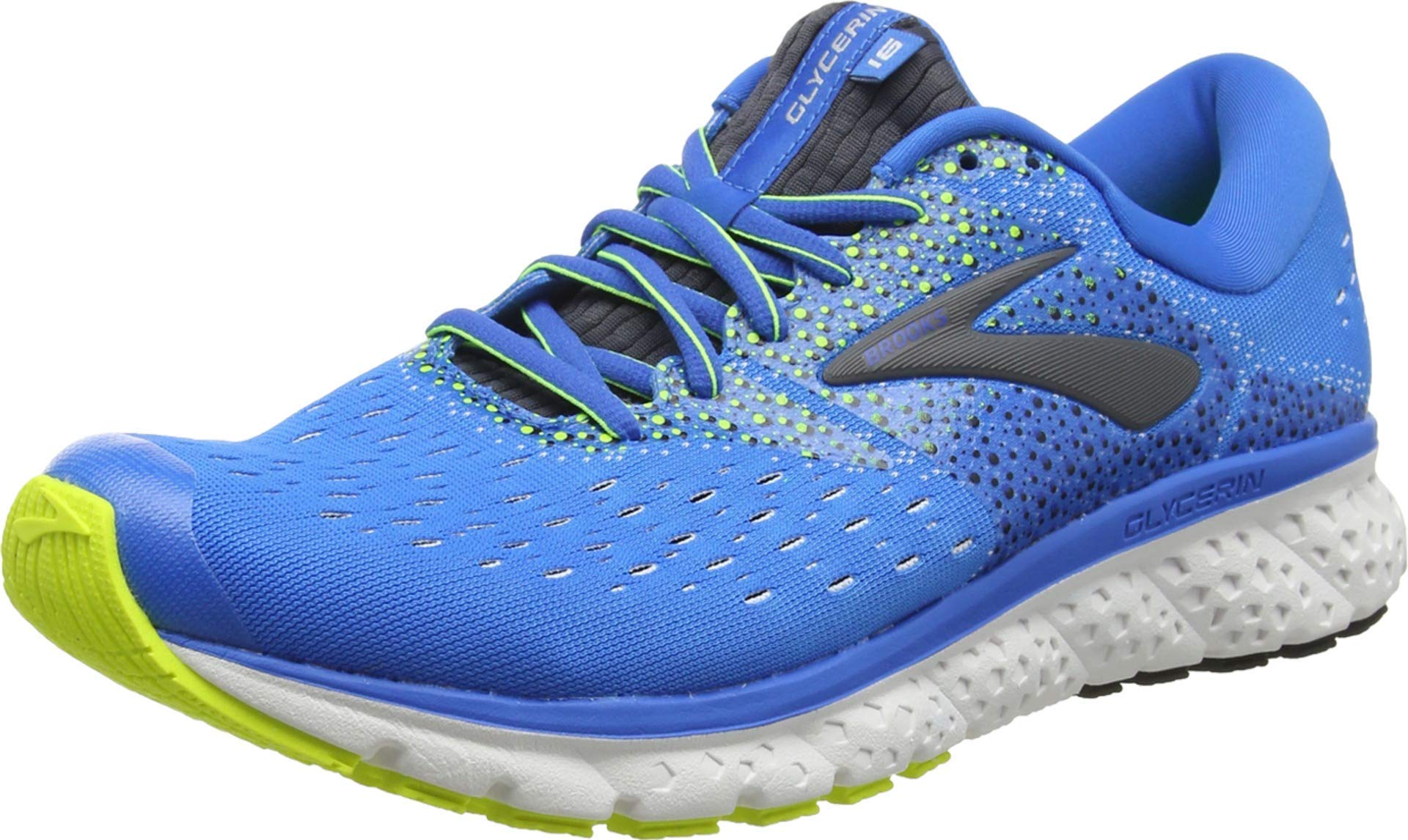 Brooks Men's Glycerin 16 Running Shoes - Lightweight Cushioned Sneakers for Marathon Training & Road Running - Perfect for Jogging, Gym Workouts & Daily Wear