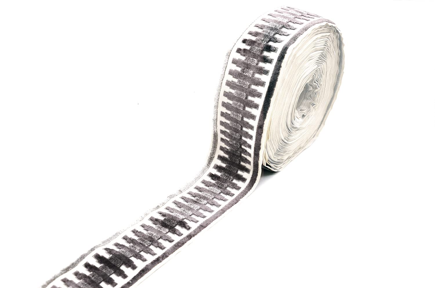 Belagio Enterprises Decorative Chenille Tape - Brown Trim for DIY Crafts, Home Decor & Upholstery Projects | Soft & Durable Fabric Ribbon