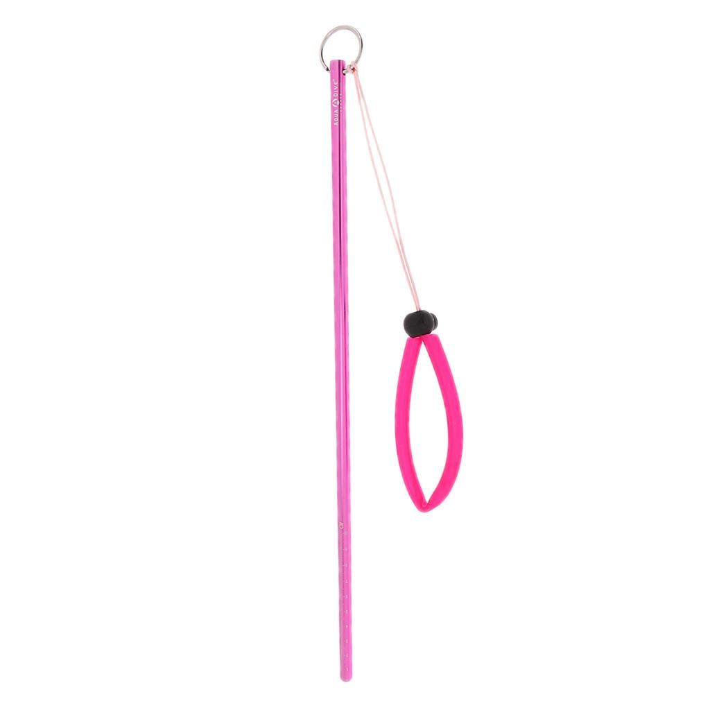 SM SunniMix Scuba Diving Aluminum Lobster Stick Pointer Rod - Underwater Shaker Noise Maker for Marine Life Observation - Perfect for Underwater Photography, Diving Adventures and Marine Exploration