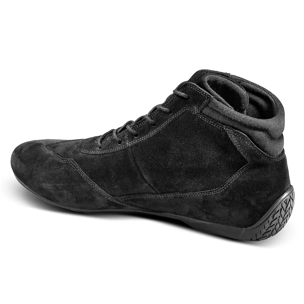 Sparco Women's High-Top Boat Shoes - Non-Slip Deck Shoes for Sailing, Boating & Casual Wear | Comfortable Leather Sneakers for Women