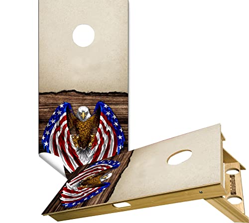 Split wood American Eagle