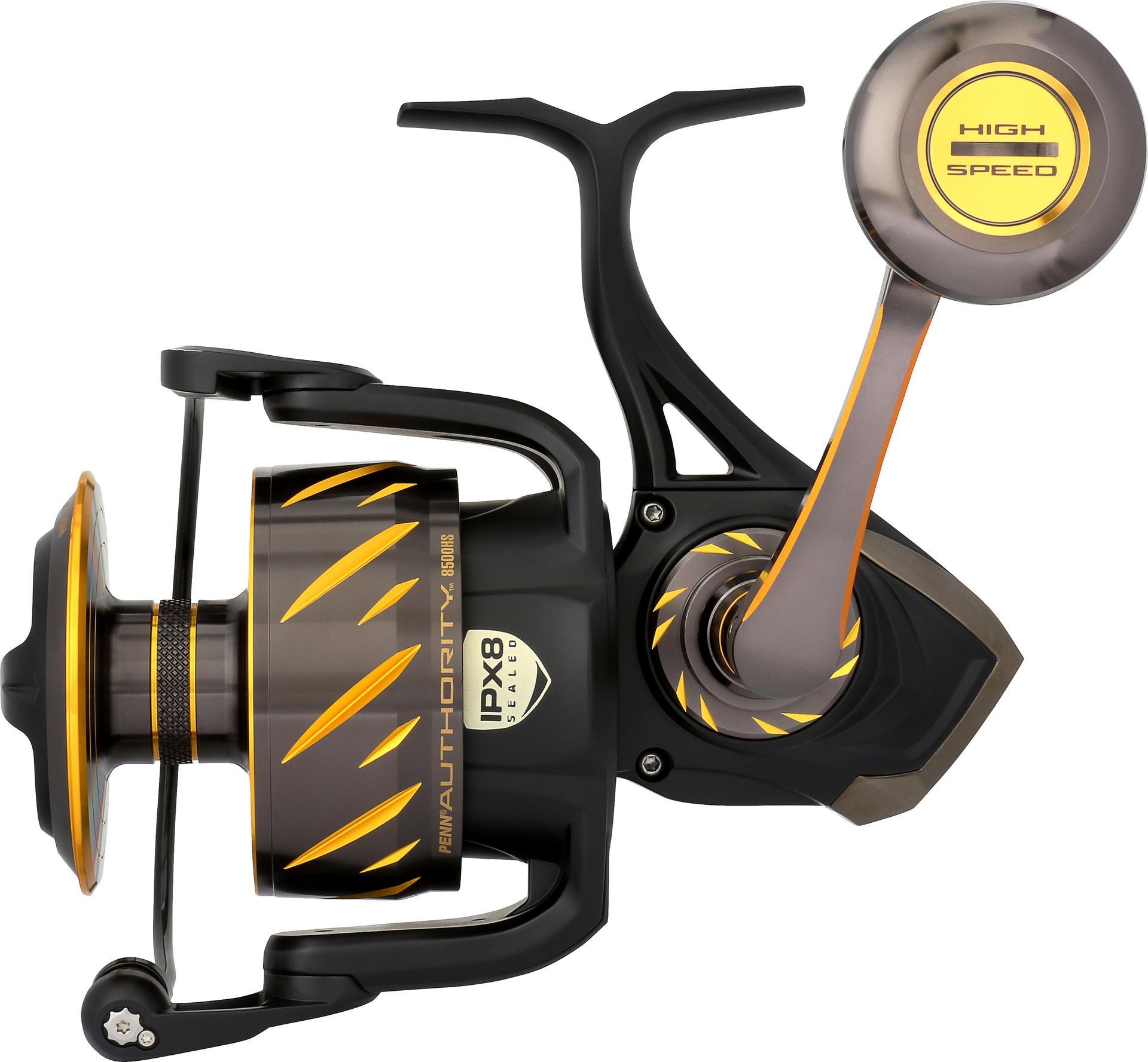 Authority® Spinning Reel - High Performance Saltwater Fishing Reel with Smooth Drag System | Perfect for Surf Fishing, Pier Fishing, and Offshore Angling