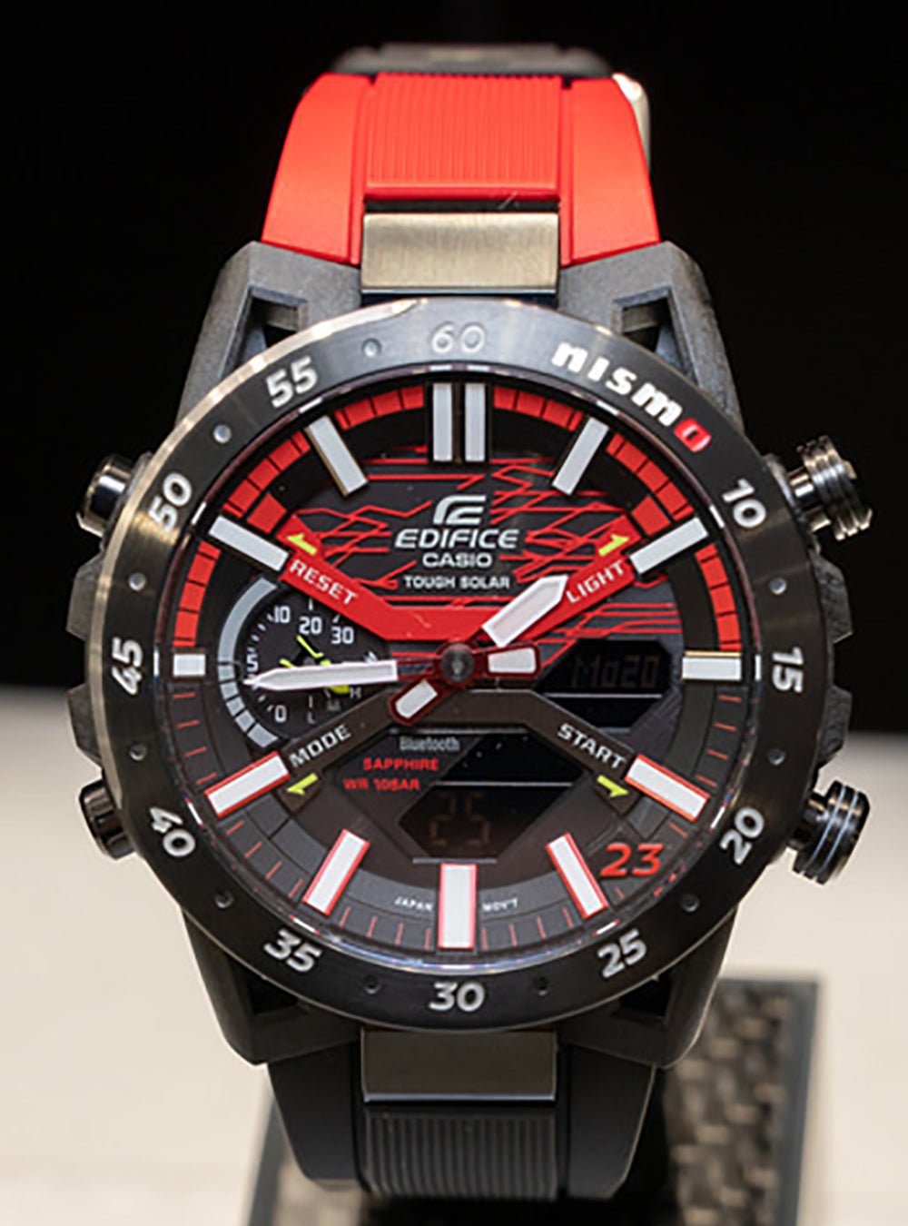 CASIO Edifice NISMO MY23 Edition ECB-2000N-1AJR Men's Sport Watch - Japan Movement, JDM - Perfect for Racing Enthusiasts & Car Lovers
