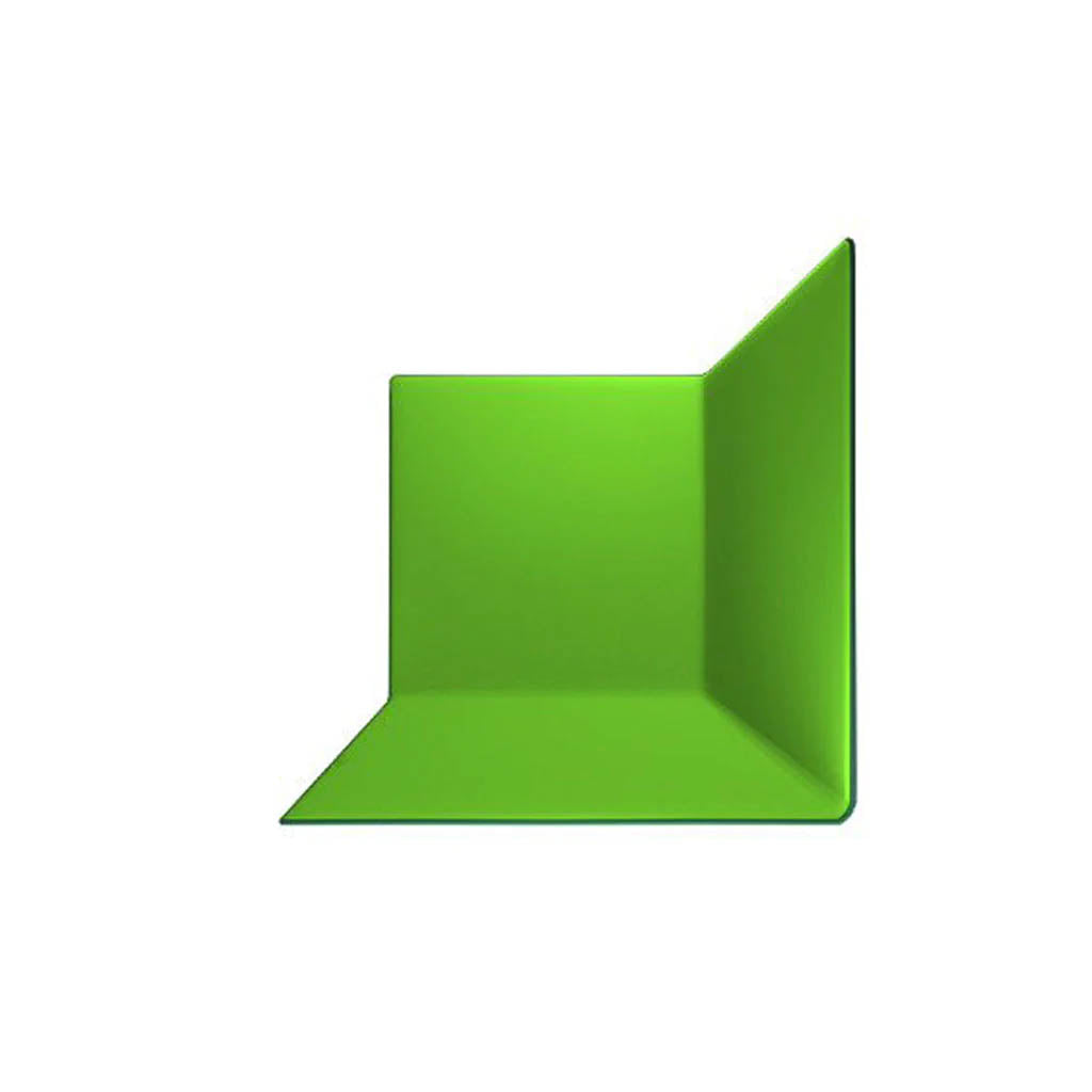 2.4m x 2.4m x 2.4m Chroma Key Green Screen Backdrop - Portable Photo Booth Background for Photography & Video Shooting - Perfect for YouTube, TikTok, Live Streaming & Virtual Meetings