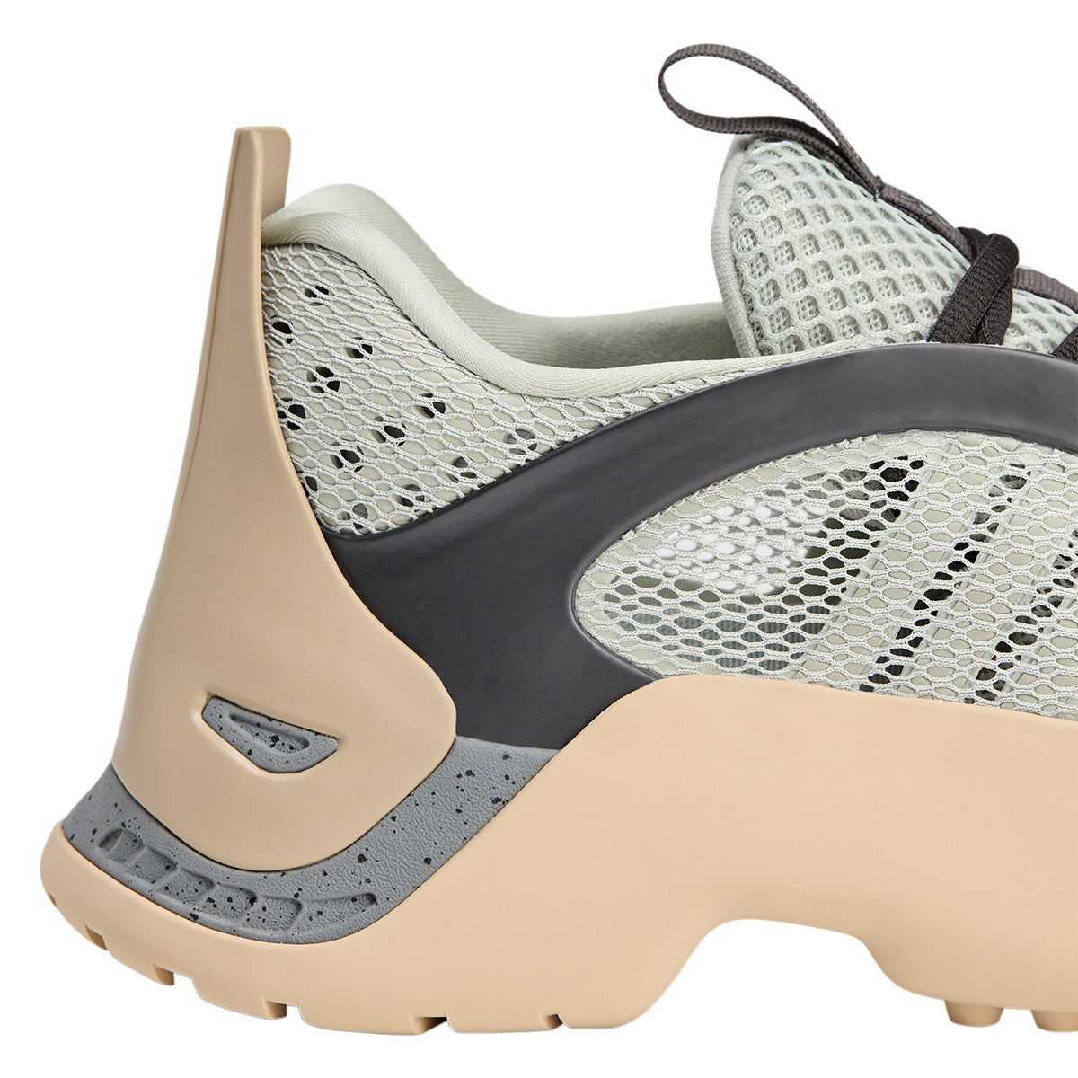 Dingyun Zhang Kouza 'Ash Silver Green Earth' Sneakers - Stylish & Comfortable Men's Fashion Shoes for Casual Wear, Running & Street Style