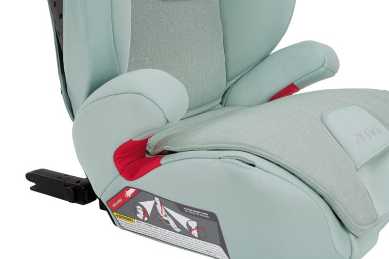 Nuna Aace Booster Seat - Flame Retardant Free, Safe & Comfortable Car Seat for Toddlers - Perfect for Travel, School & Family Road Trips