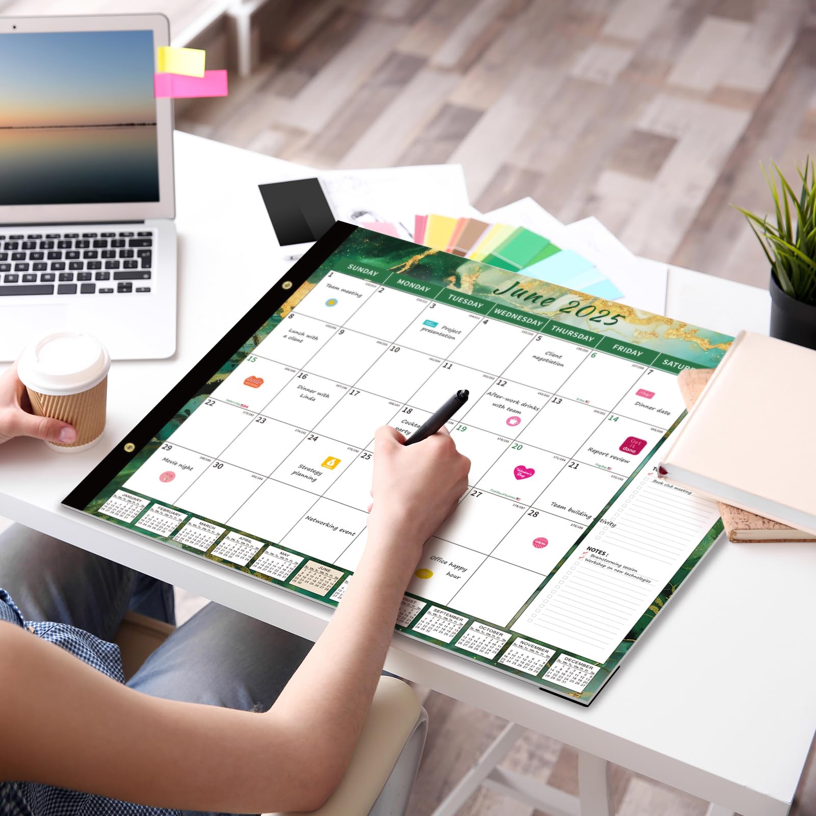 2025-2026 Large Desk Calendar - 22
