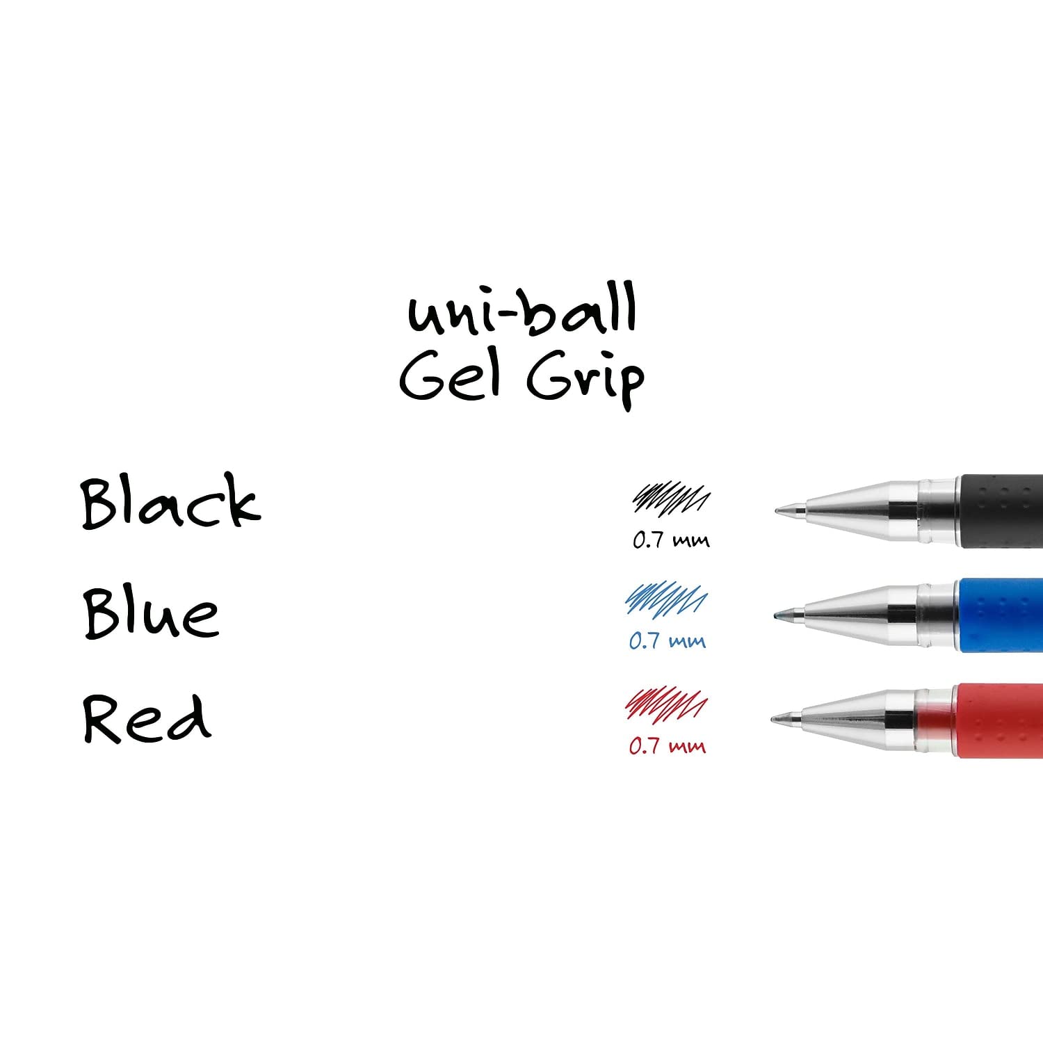 uni-ball Signo 65450 Gel Pen - Medium Point Black Ink (12-Pack) - Smooth Writing for Office, School & Note Taking