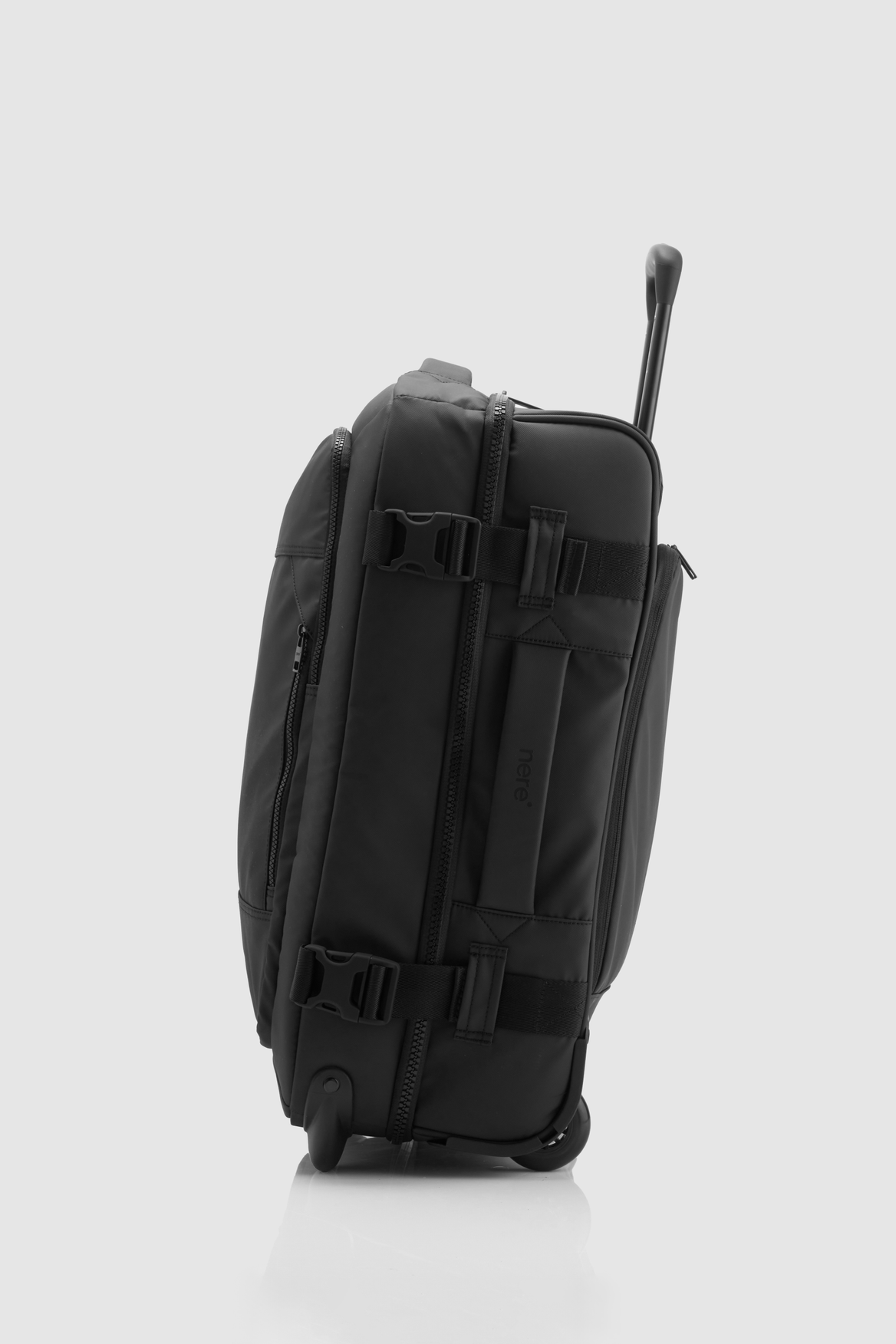 Newtown 55cm Carry On Wheeled Luggage - Lightweight Spinner Suitcase for Air Travel, Business Trips & Weekend Getaways