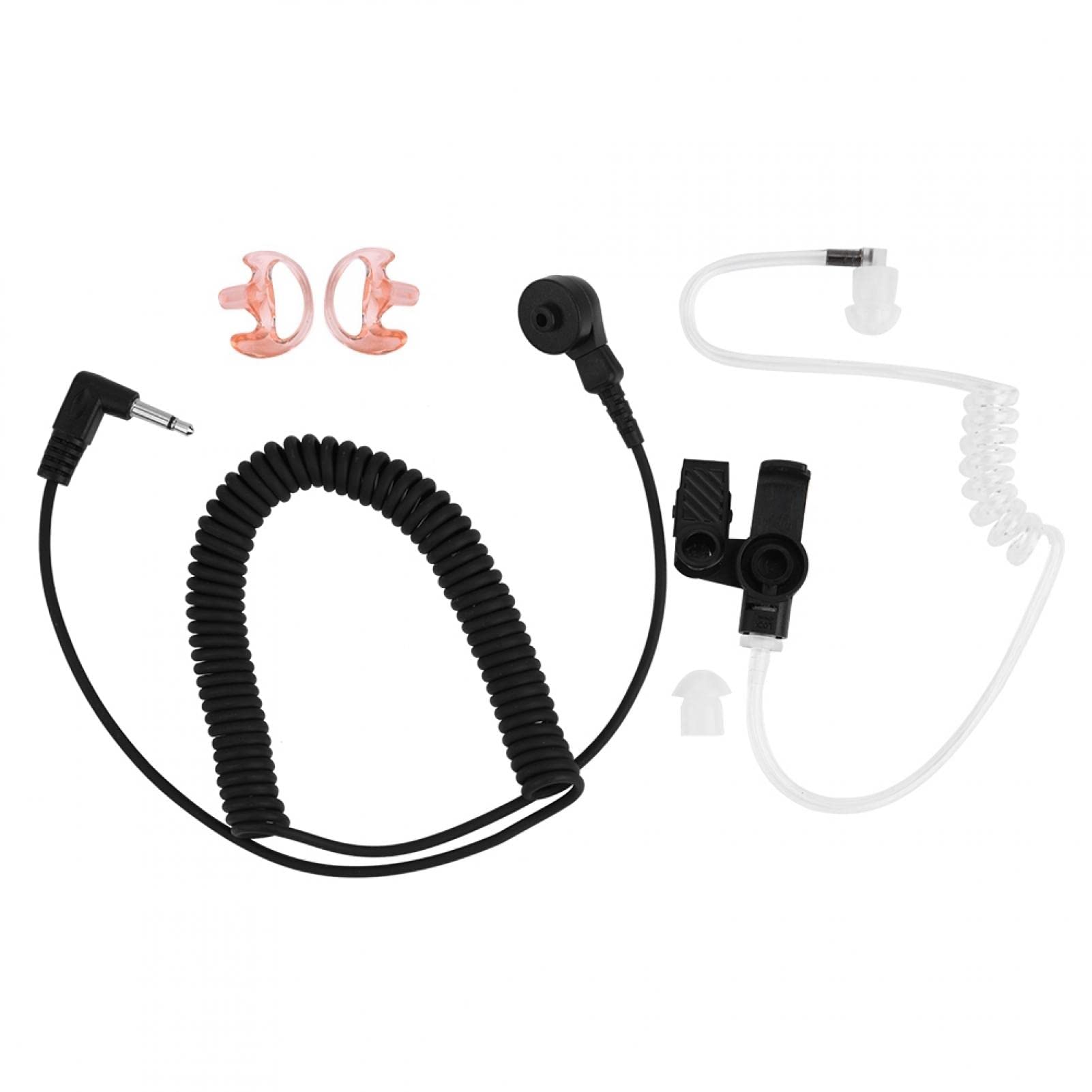 Weiyirot Air Duct Single Headphone with 3.5mm Jack - Professional Replacement Headset for Law Enforcement & Speaker Mic - Ideal for Police, Security, and Communication Professionals