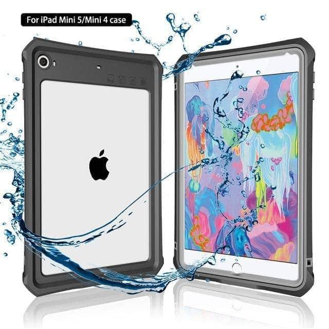 IP68 Waterproof Case for iPad Mini 5 - Shockproof & Anti-Scratch Full Screen Protector - Perfect for Outdoor Adventures, Swimming & Extreme Sports