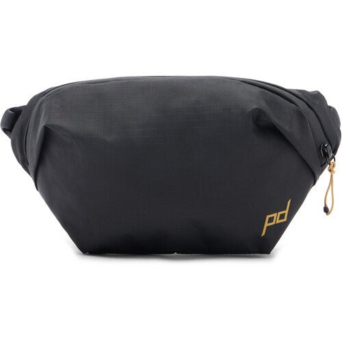 Peak Design Outdoor Sling 2L Black - Compact Camera Bag for Travel & Hiking - Waterproof Crossbody Sling Pack for DSLR, Mirrorless & Everyday Essentials