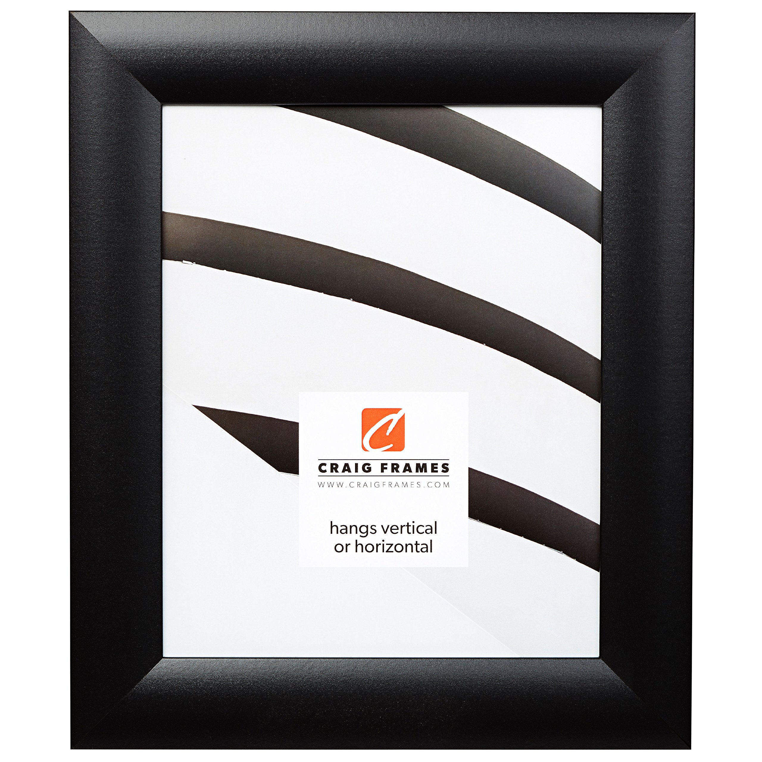 18x26 Inch Black Satin Picture Frame - Modern Wall & Tabletop Display