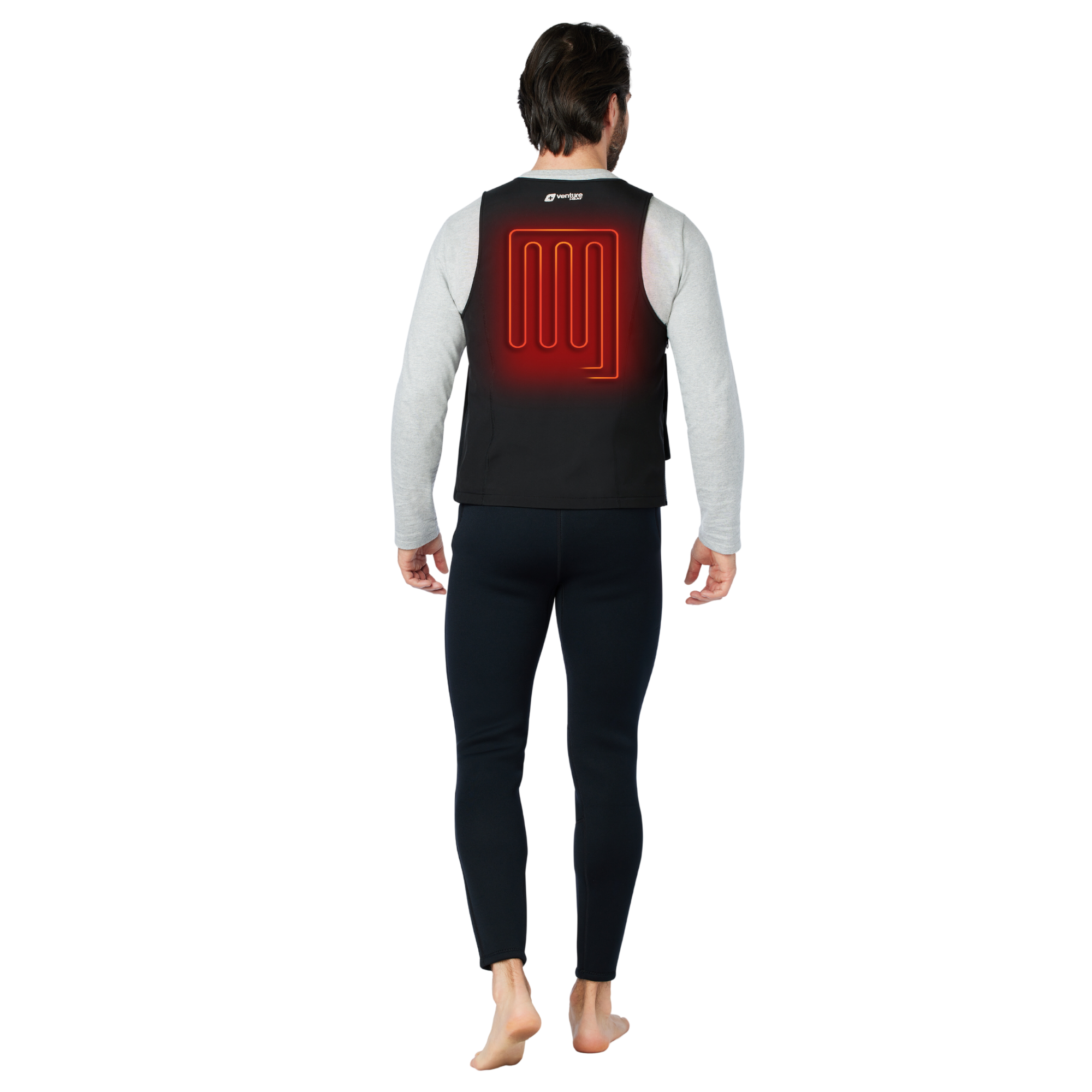 Venture Heat Pro Heated Dive Vest for Scuba Diving - Electric Thermal Underwater Wetsuit Jacket - Cold Water Diving Gear for Spearfishing & Ice Fishing