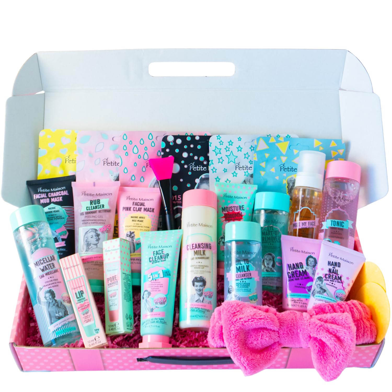 Premium Luxury 25-Piece Spa Gift Box for Women - Birthday Care Package with Skin Care Sets - Unique Gifts for Mom, Sister, Aunt & Friends - Perfect for Relaxation, Self-Care & Special Occasions