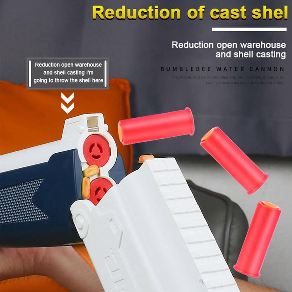 S686 Double Barrel Dart Blaster Toy Gun - Foam Dart Blaster for Outdoor Games, Nerf Battles & Backyard Fun - Perfect for Kids, Teens & Adults (Ages 8+)