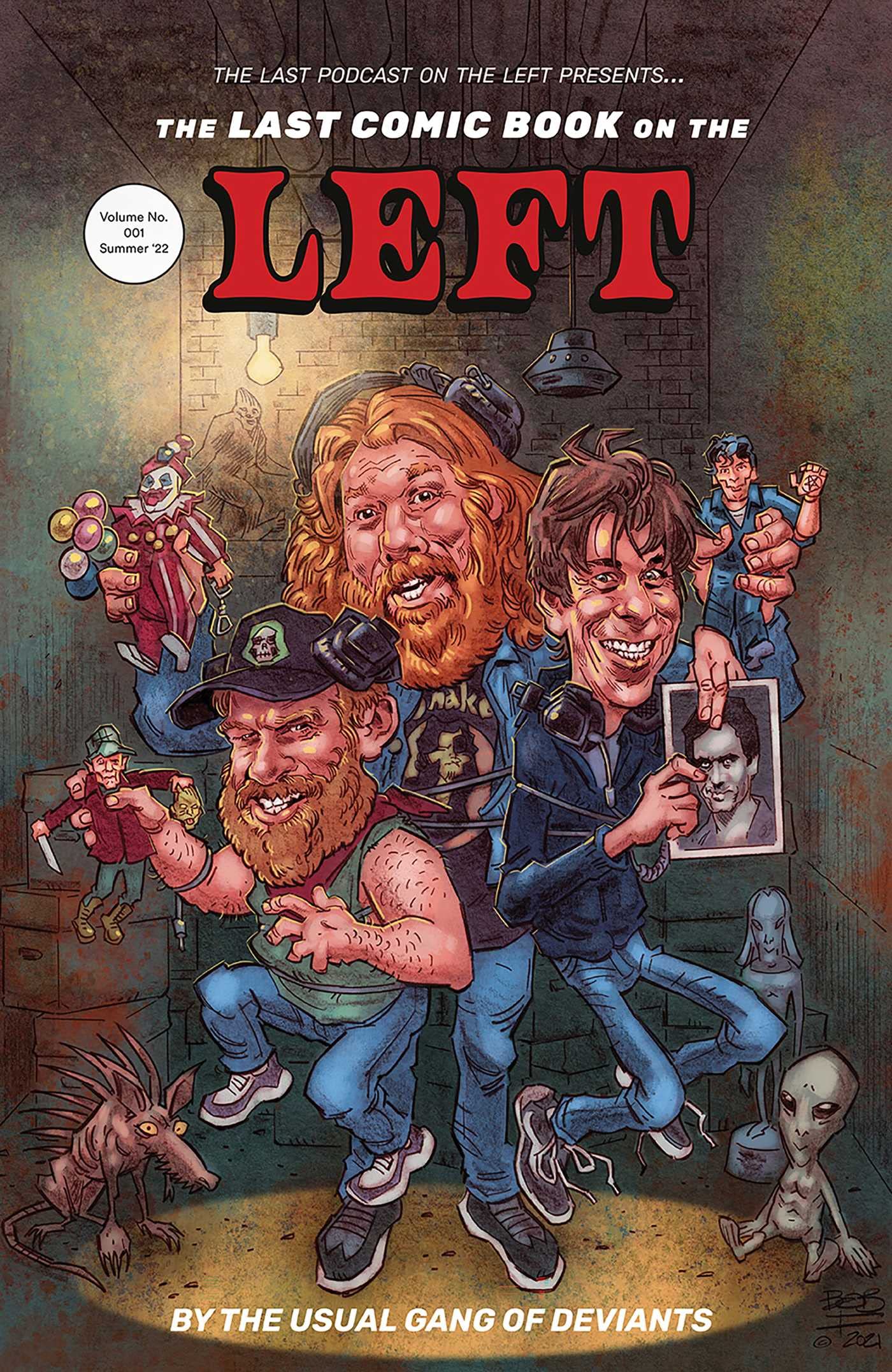 The Last Comic Book On The Left - Horror Comedy Graphic Novel | Perfect for Fans of Dark Humor & Supernatural Stories | Great for Collectors, Gifts & Halloween Reading