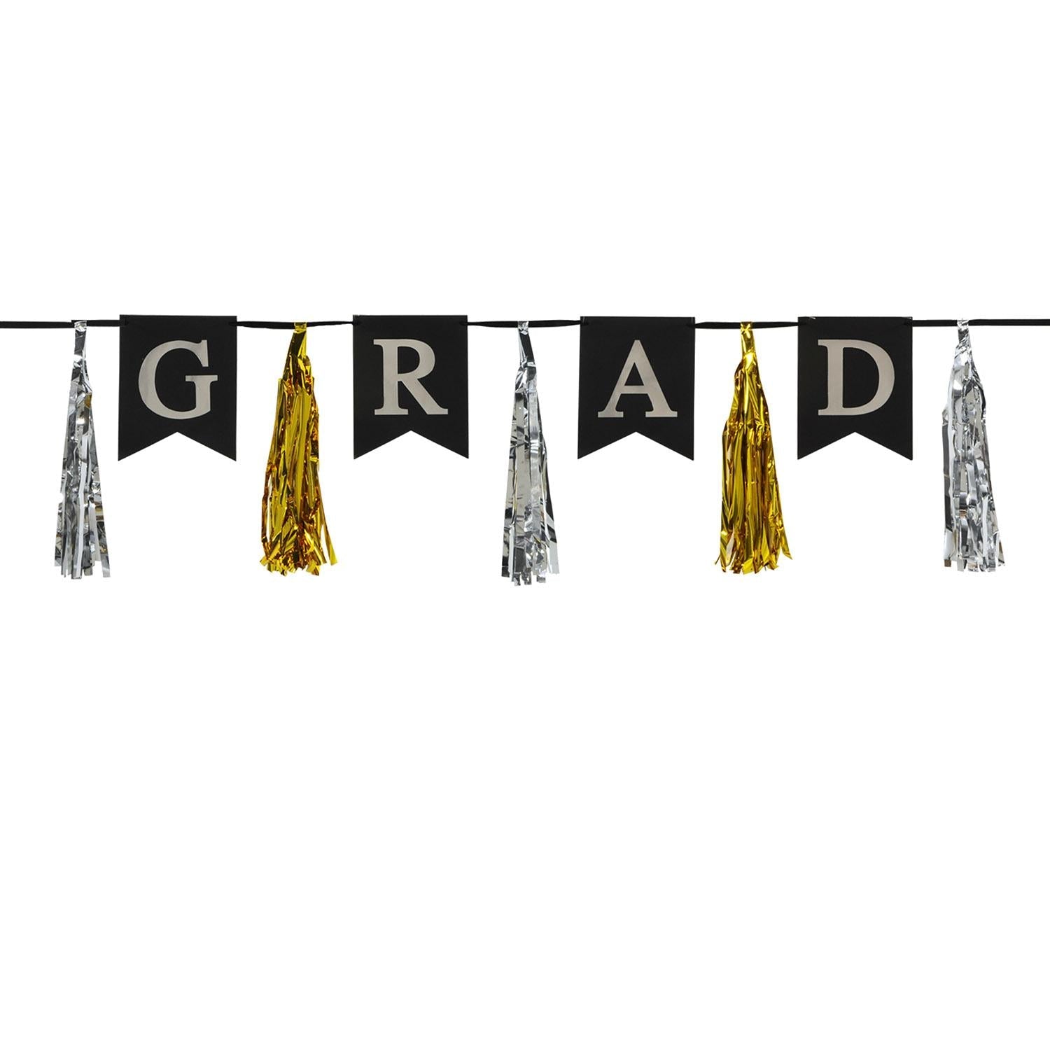12 Pack Graduation Tassel Streamers - Colorful Party Decorations for Graduation Ceremony, School Events & Birthday Celebrations