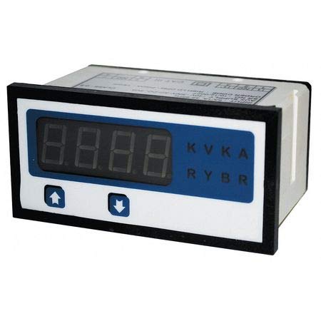 Digital Panel Meter 4-20mA DC - Process Monitoring & Control for Industrial Automation & HVAC Systems
