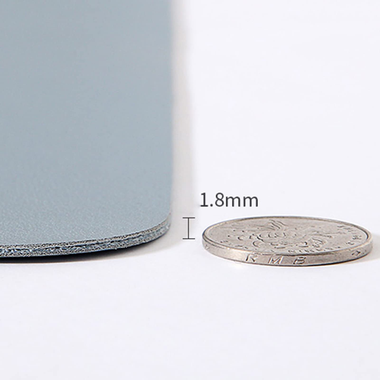 Premium PU Leather Desk Pad & Mouse Pad - Extra Large 80x40cm, Ultra Thin Waterproof Office Desk Mat for Gaming, Work & Home Use - Pink (Ideal for Computer, Laptop & Office Workspace)