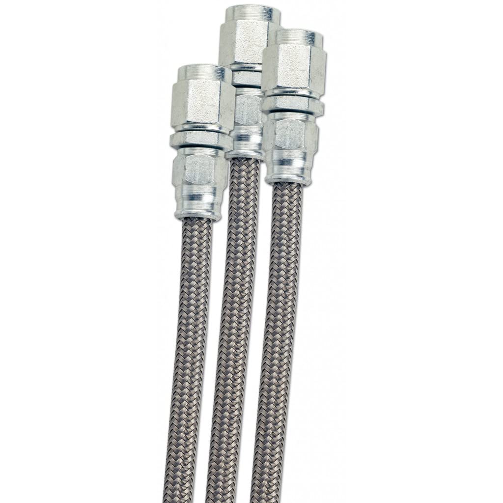 High-Performance Fragola -6AN Fuel Hose 20 Feet - Ideal for Automotive, Racing, and Marine Fuel Systems