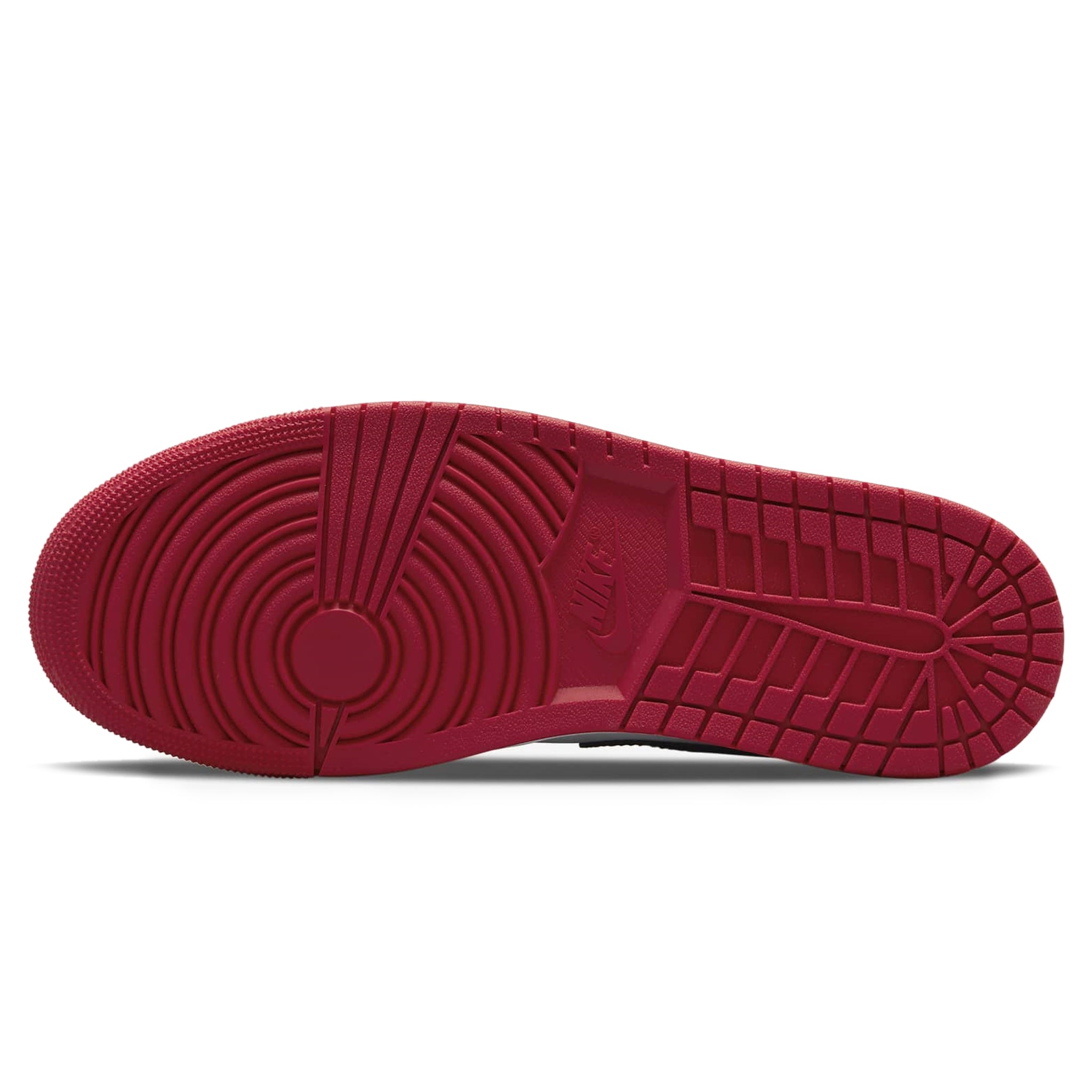 Air Jordan 1 Low Bred Toe Men's Basketball Shoes - Retro Black Red White Sneakers for Casual Wear & Street Style