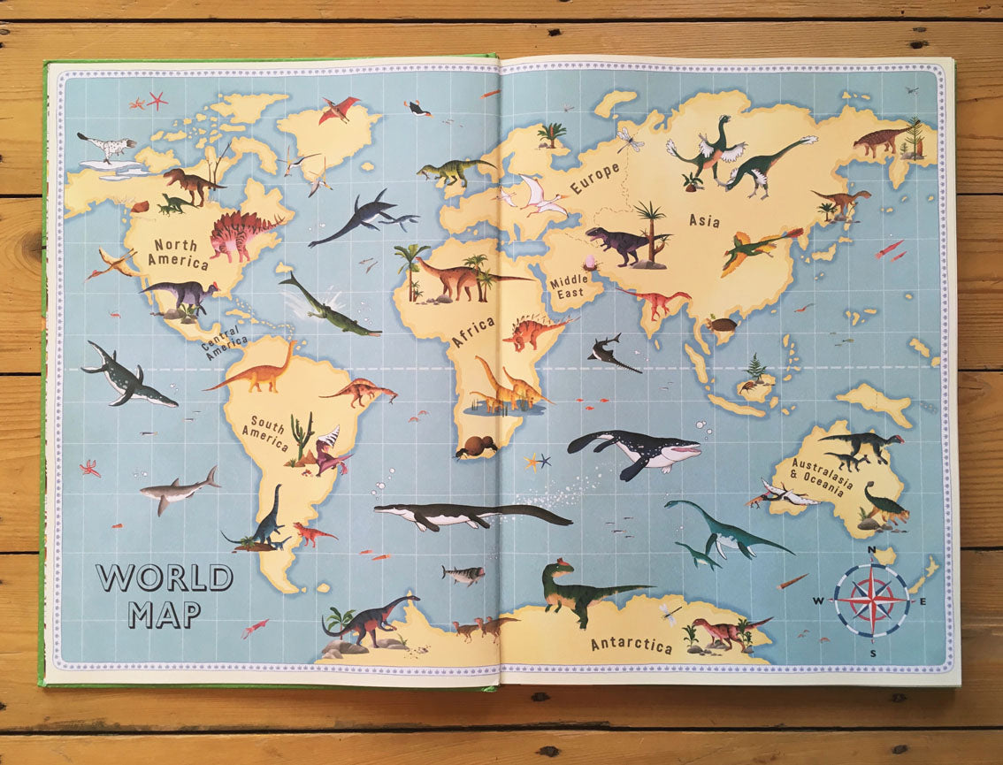 Dinosaur Adventures Atlas: Explore the Prehistoric World - Perfect for Kids' Learning & Educational Gifts