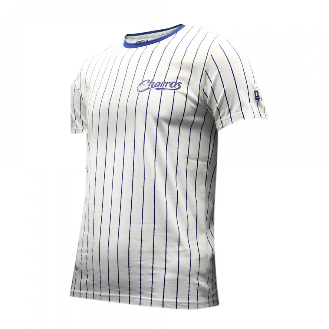 New Era Charros Stripes T-Shirt - Comfortable Cotton Tee for Casual Wear & Street Style