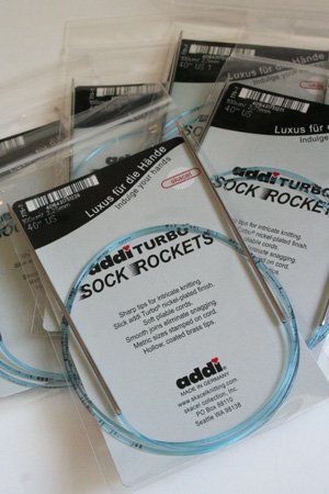 Addi Turbo Sock Rockets Circular Knitting Needles - 24