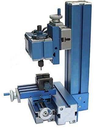 Mini Metal Lathe Machine - Universal CNC DIY Benchtop Wood & Metalworking Lathe with Motor - Perfect for Hobby, Science Education & Model Making | Great for Small Workshops & Home DIY Projects