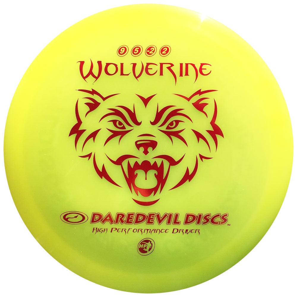 Daredevil Disc Golf Wolverine (HP) Fairway Driver - Premium Golf Disc for Distance & Accuracy - Perfect for Recreational & Tournament Play
