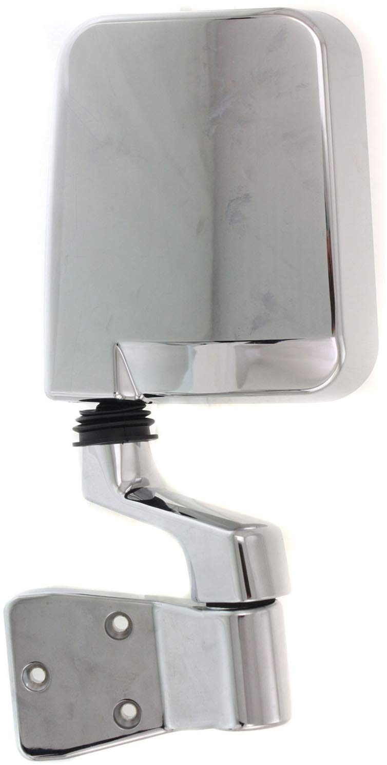 Garage-Pro Replacement Mirror for 1987-1995 Jeep Wrangler & 1997-2002 Wrangler TJ Driver Side - Manual Glass - Perfect for Off-Roading, Daily Commuting & Vehicle Restoration