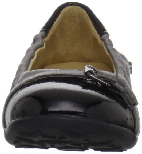 Naturino 4654 Girls Ballet Flats - Comfortable Leather School Shoes for Little & Big Kids | Perfect for Dance Class, School & Casual Wear