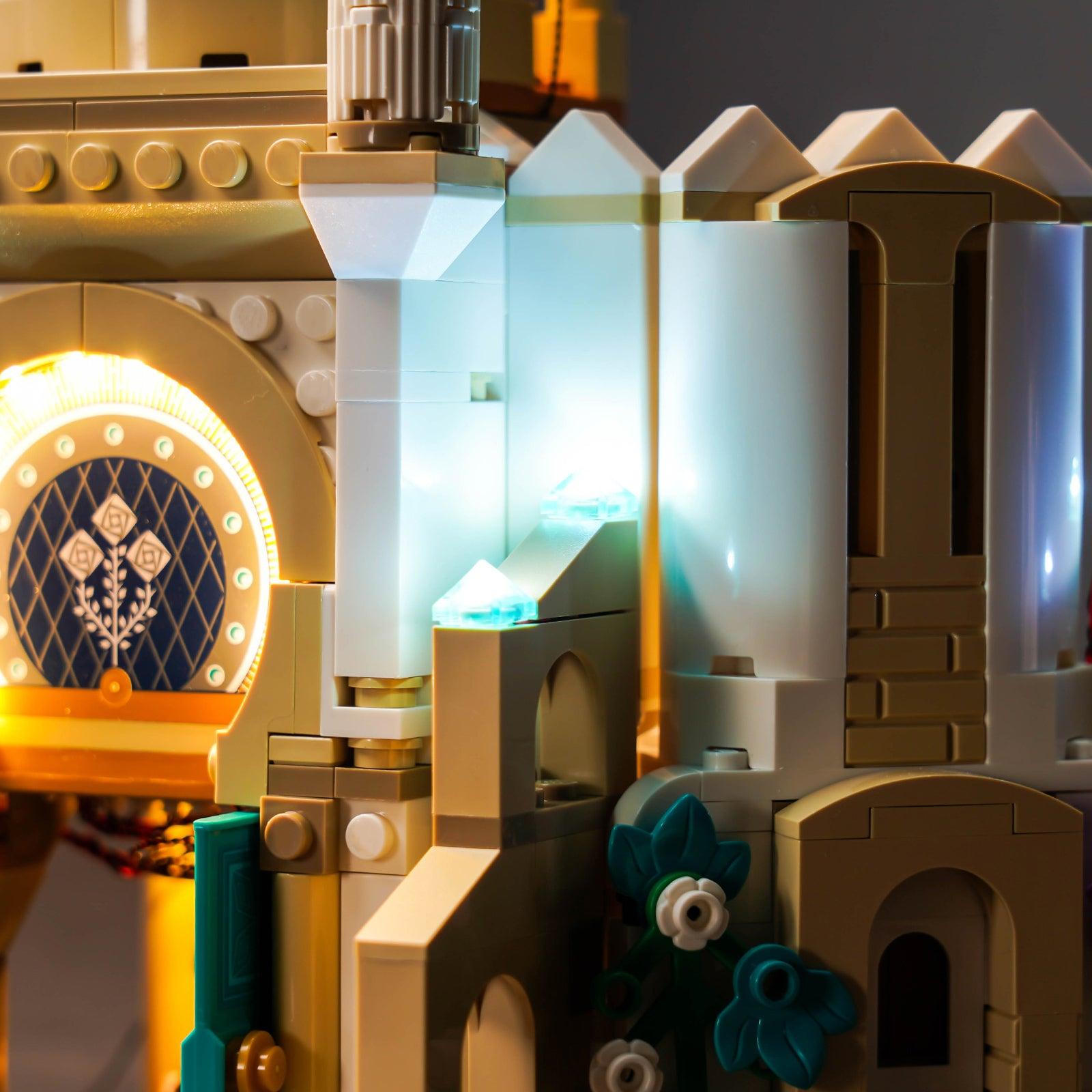 LEGO Disney King Magnifico's Castle 43224 Light Kit - LED Lighting Set for LEGO Disney Castle Model - Perfect for Display & Nighttime Decoration