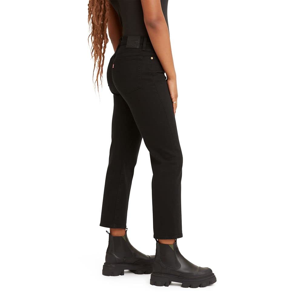 Levi's Women's Premium Wedgie Straight Jeans - High Waist Slim Fit Denim Pants for Casual Wear & Everyday Outfits
