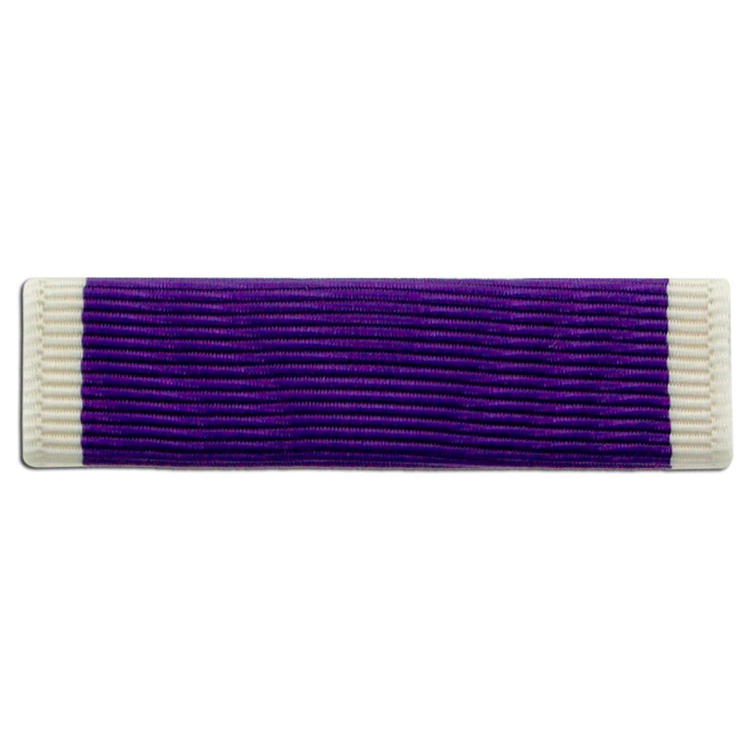 Purple Heart Medal Ribbon - Military Award Replacement & Collectible for Veterans, Display Cases, Shadow Boxes & Patriotic Decor