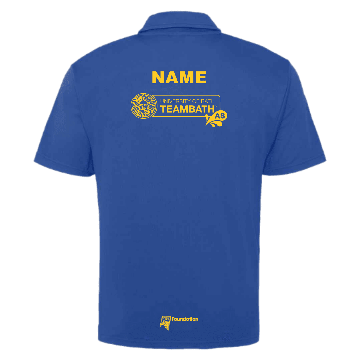 Team Bath AS Performance Swimming Polo Shirt - Men's Quick Dry Swim Shirt for Competition & Training - Perfect for Lap Swimming, Water Polo & Beach Sports