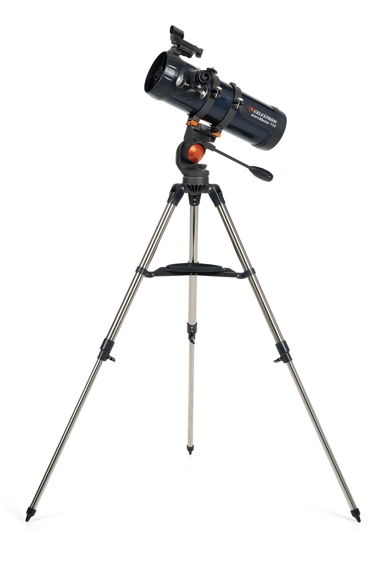 AstroMaster 114AZ Telescope - Refractor Telescope for Adults & Beginners, 114mm Aperture for Clear Night Sky Views - Perfect for Stargazing, Astronomy & Astrophotography