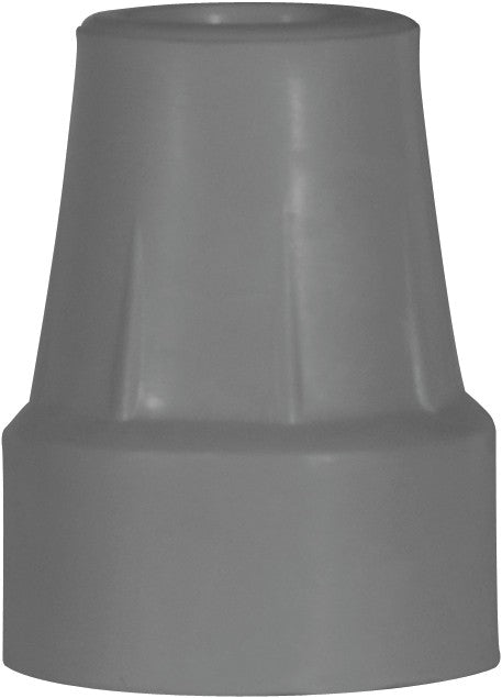 Drive 10439 8 Cane/Crutch Tip - Pack of 16 - Non-Slip Rubber Replacement Tips for Canes, Walkers & Crutches - Indoor & Outdoor Use for Safety & Stability