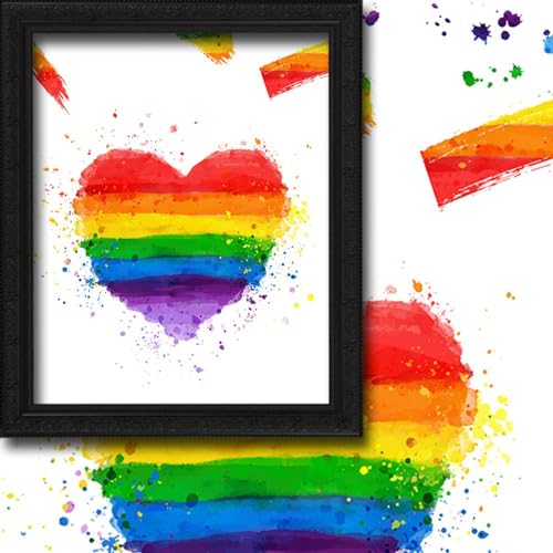 Rainbow Heart