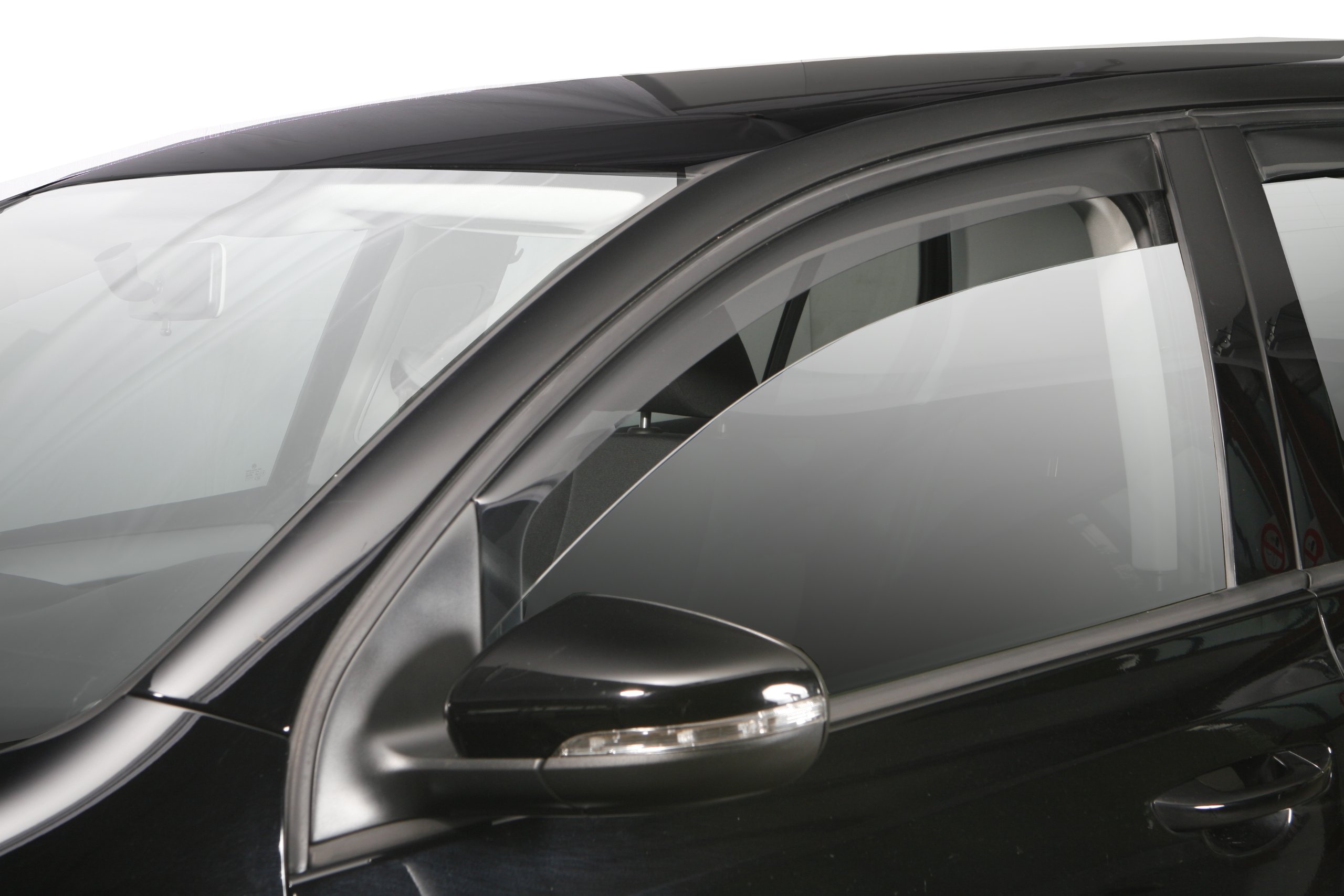 Nissan Pickup D22 & Navara D22 Window Visors (1998-2004) - Compatible with 2-Door & 4-Door Models (Electric Mirrors) - Rain Guards for Weather Protection & Enhanced Style