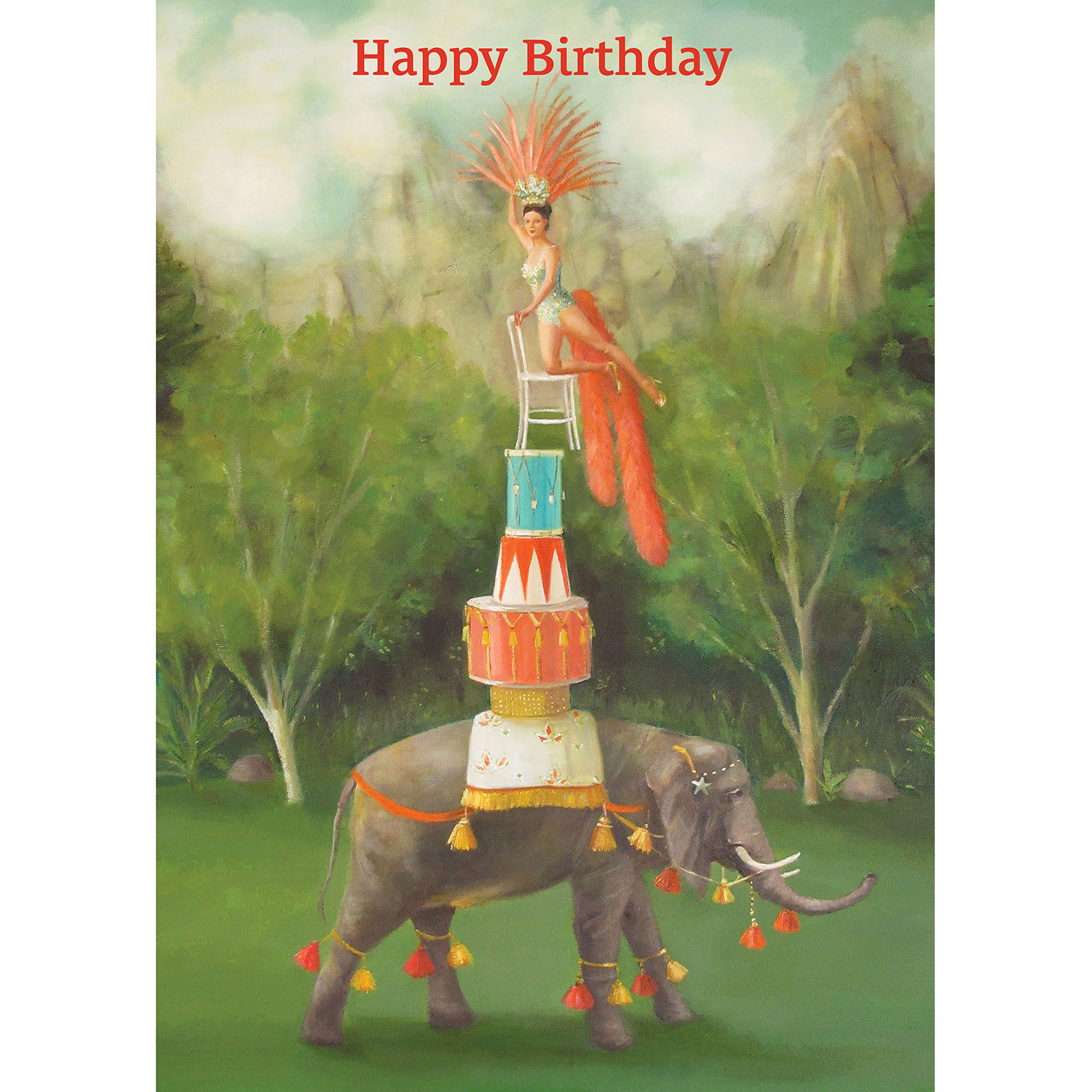 Funny Balancing Act Birthday Card - Perfect for Friends, Coworkers & Family - Great for Office Humor & Lighthearted Celebrations