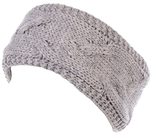 Cable Knit Heather Dk. Beige