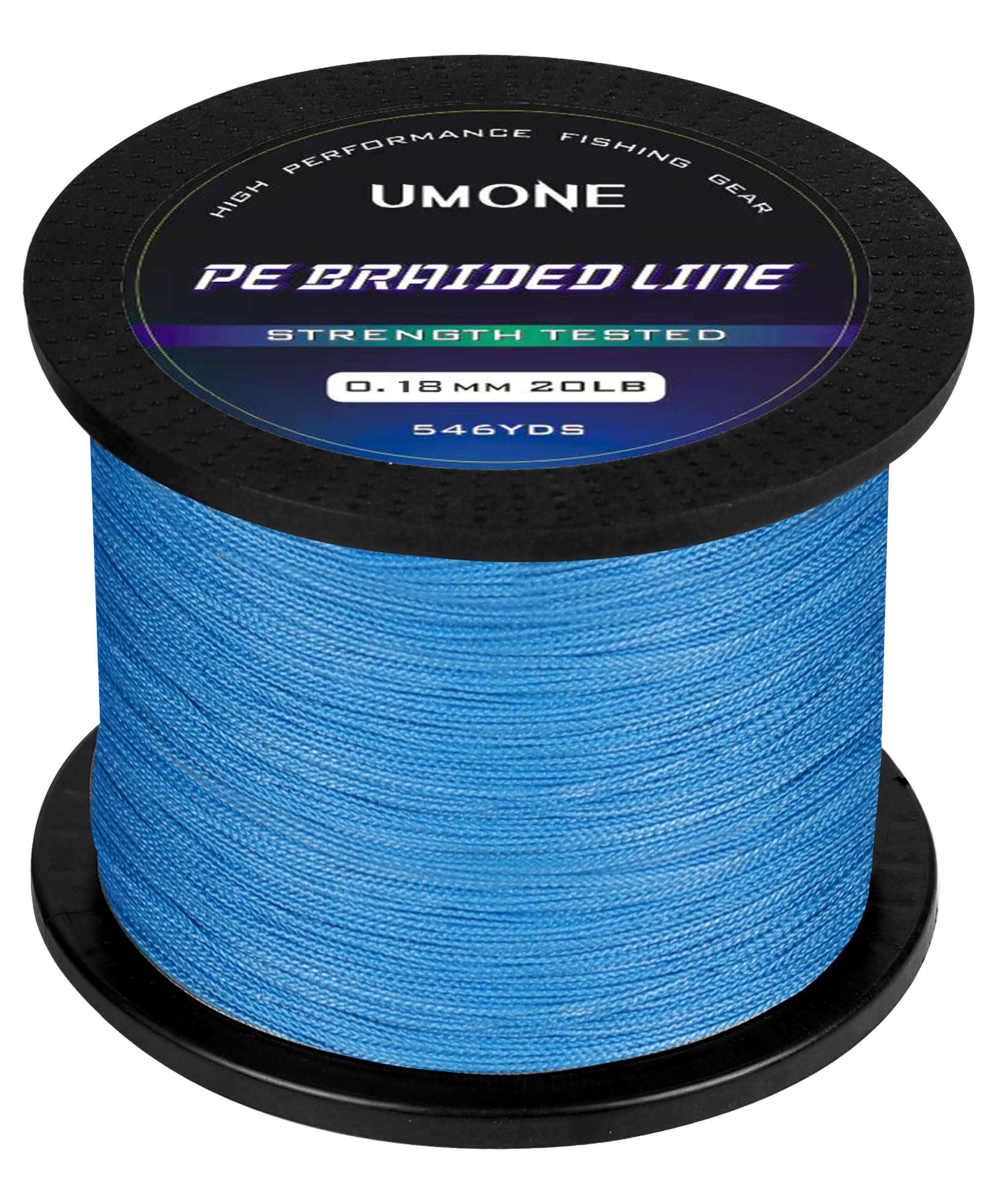 Ultra-Strong Thinner Braided Fishing Line - 4 & 8 Strand Abrasion Resistant Zero Stretch Line for Saltwater & Freshwater Fishing - Perfect for Bass, Trout & Deep Sea Angling