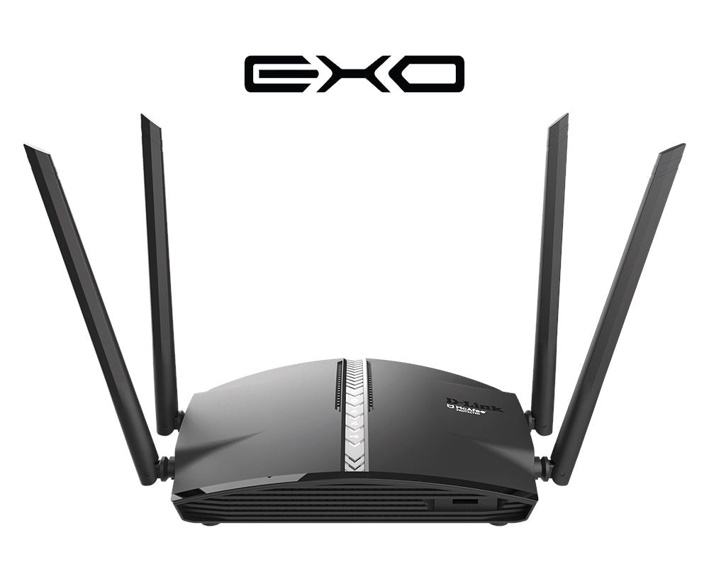 D-Link DIR-1360 EXO AC1300 Smart Mesh Wi-Fi Router - High-Speed Dual-Band Wireless Internet for Home & Office - Perfect for Streaming, Gaming & Smart Home Devices