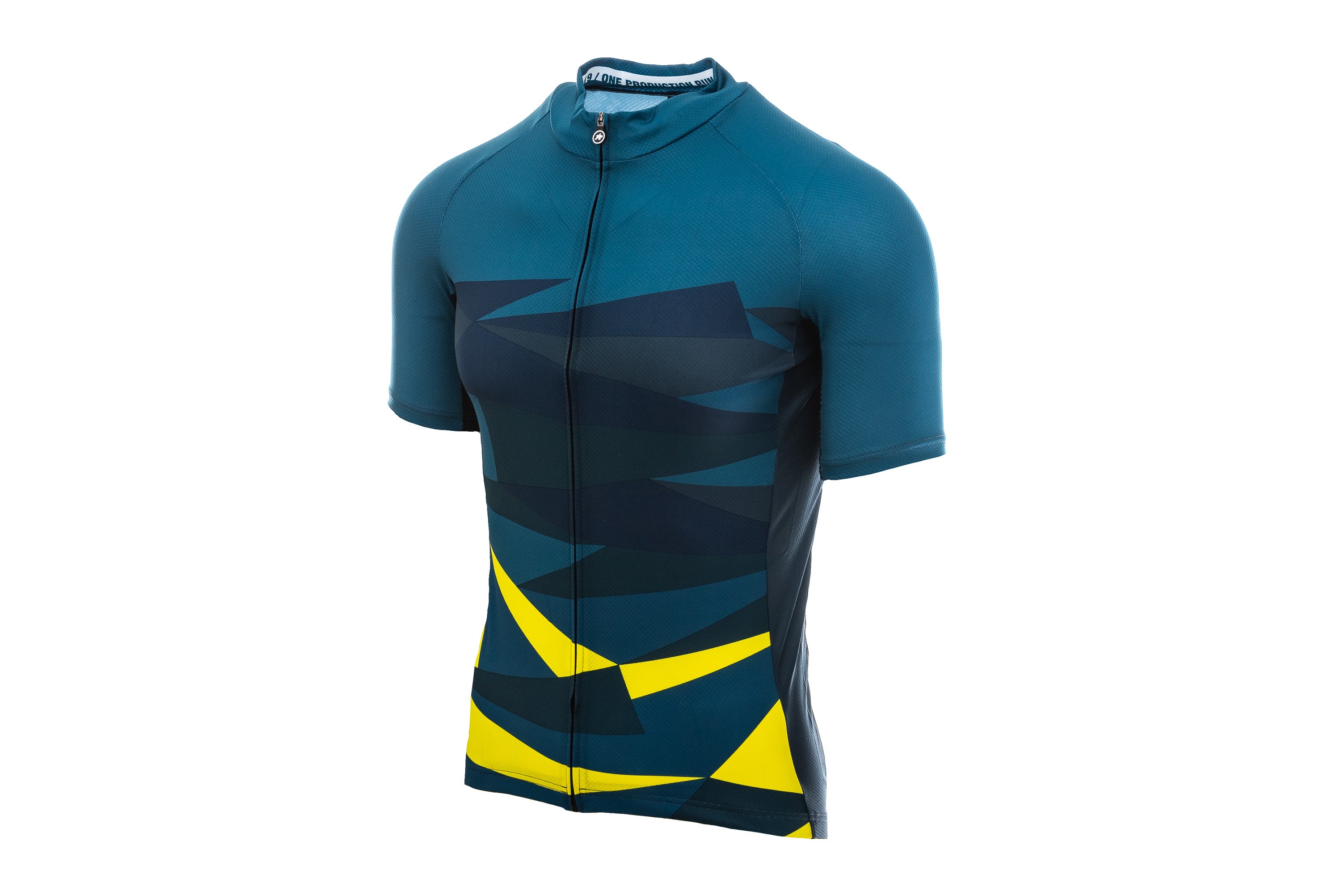 Assos Quartz Short Sleeve Cycling Jersey - High Visibility Fluoro Green for Road Biking & Outdoor Sports