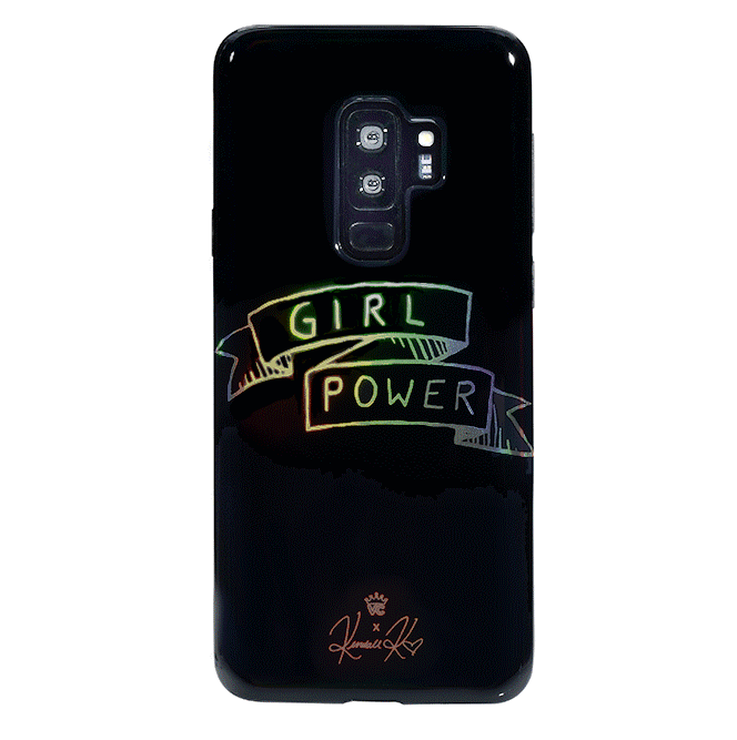 Kendall Vertes Girl Power iPhone Case - Trendy Protective Cover for iPhone 12/13/14/15 - Perfect for School, Work & Everyday Use